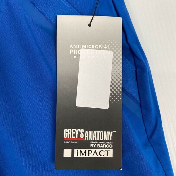Grey's Anatomy Joggers Women's Medical Pants Blue Scrub Pants Size Large Petite - Picture 4 of 12